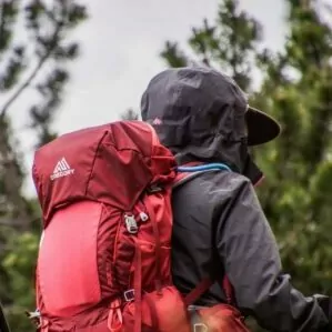 backpacking rain yosemite april forest alpine