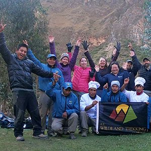 Wildland Trekking Hikers in Ecuador