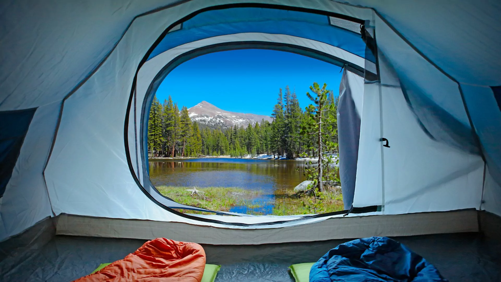Yosemite tent camping
